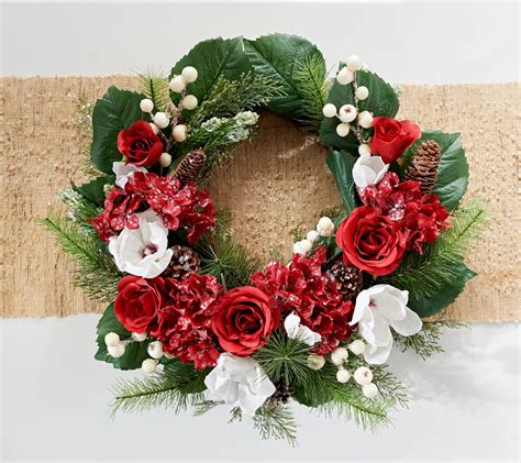 qvc wreaths by valerie|qvc valerie house to home.